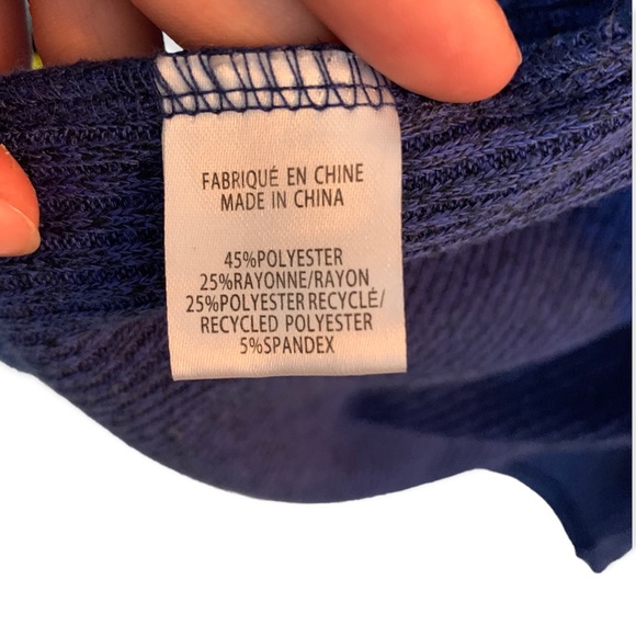 Long Line Royal Blue Cardigan - Picture 4 of 4